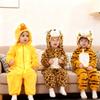 0 1 2 3 4 Ans Pyjamas Kigurumi pour Tout-petit Vêtements Bébé Tenues Enfants Bébé Dinosaure Licorne Tigre Léopard Costumes Cosplay