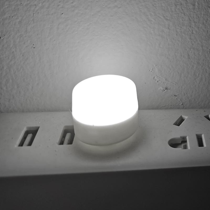 Round Mini Night Light, Charging Battery, Small Round Lamp, Portable Bedside Lamp, Bulb, Bedroom Lighting, Atmosphere Lamp