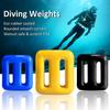 Professional Diving Counterweight Lead Block Non-slip Snorkeling Underwater Swimming Sporting Gadgets Quick Release Duikgewicht