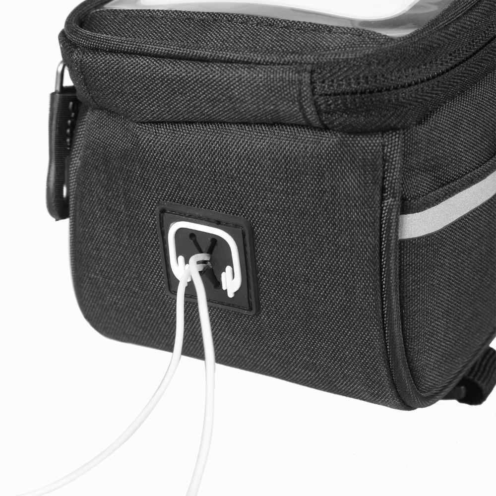 Waterproof Bike Bags for Bicycles with Headphone Hole Bike Rack Bag Bike Bags  Riding Accessories