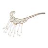 Pearl Hanfu Hair Stick Set Hollow Chinese Style Hair Clip Flower Tassel Hairpin  Ladies/Girls