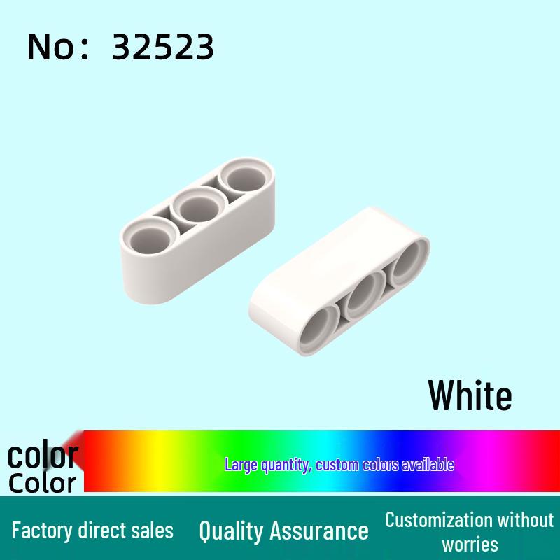 

1x3 Отверстия Техник Строительные блоки для возраста 6+ 0.1kg (~135 pcs) белый