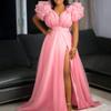 Frühling Sommer Neues Übergrößen Damenkleid, Locker Fließendes Netz Casual Pendlerkleid