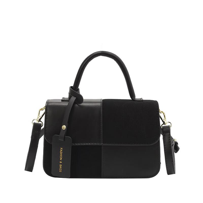 OGAR Women s Retro Color-Block Crossbody Bag Small Square Bag