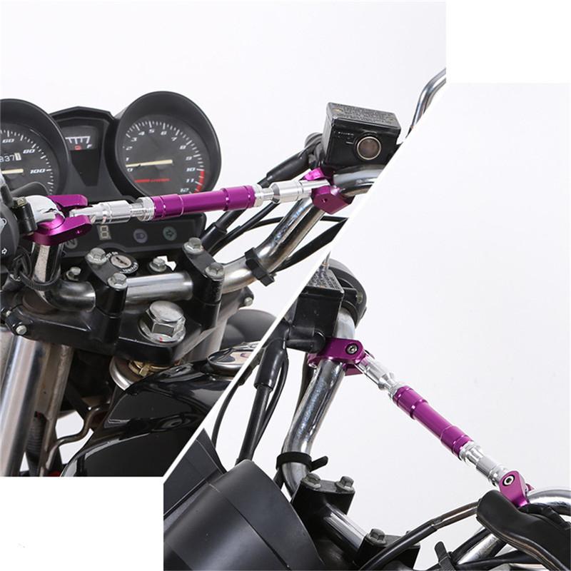Metall-Lenker-Querstrebe Universal Verstellbar Verstärkt Motorrad-Lenker-Querstrebe Balance-Hebel Querstreben-Polster