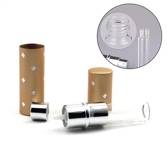 6ml Outdoor Travel Portable Refillable Perfume Atomizer Spray Empty Bottle Pump