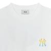 MLB New York Yankees SS25 T Shirt Unisex Ecru 3ATSX0453-50WHS