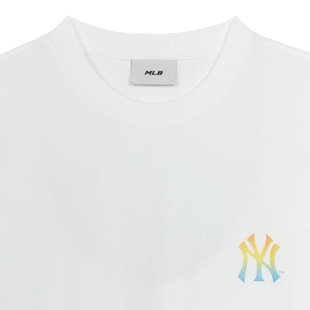MLB New York Yankees SS25 T Shirt Unisex Ecru 3ATSX0453-50WHS