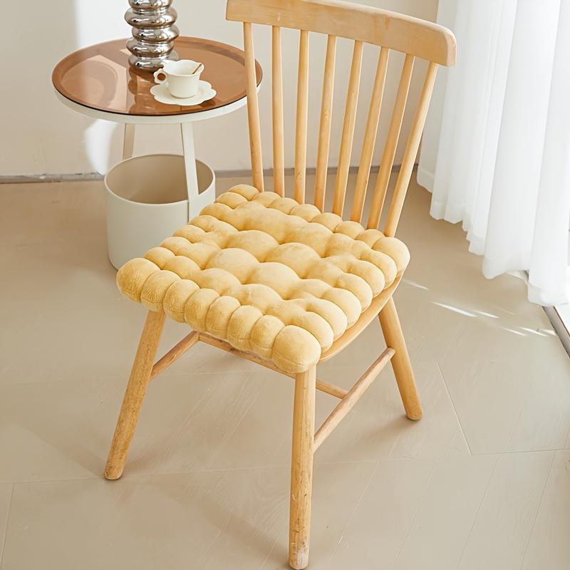 Large Biscuit Shape Plush Cushion,Soft Creative Pillow Chair Seat Pad, Decorative Cookie Japanese Tatami Back Cushion
