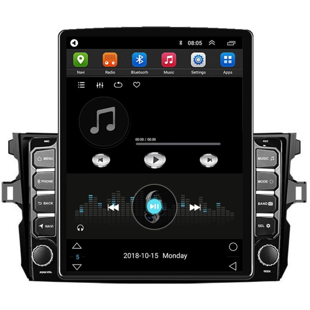 9.7'' Android Car Radio For Toyota Corolla 2006-2013 2 DIN Tesla Vertical Screen Carplay Autoradio Multimedia Player 2+32GB