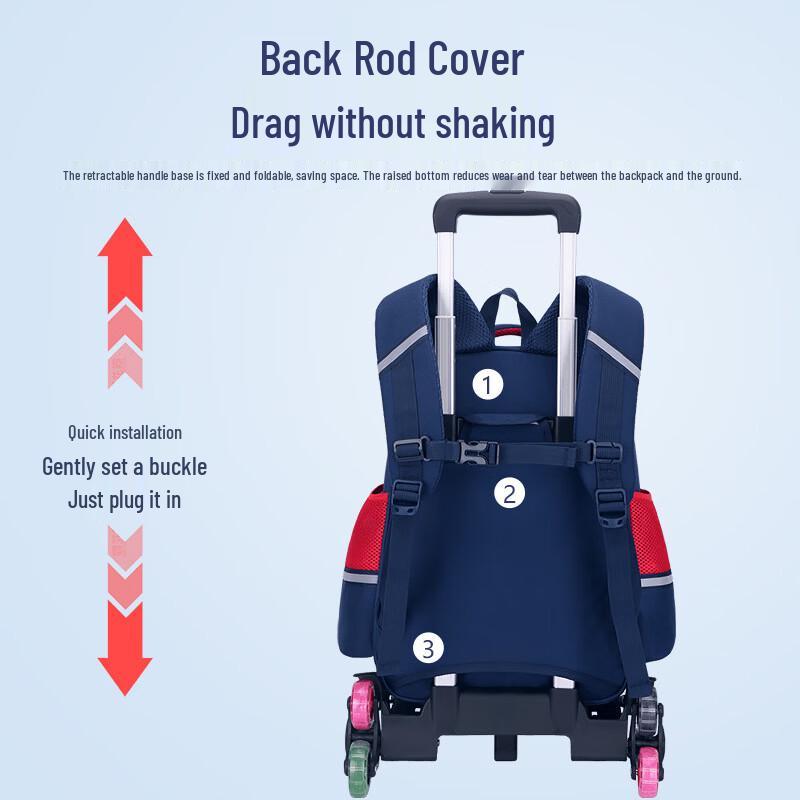 Zaino Trolley Impermeabile per Bambini Xinjingzhou