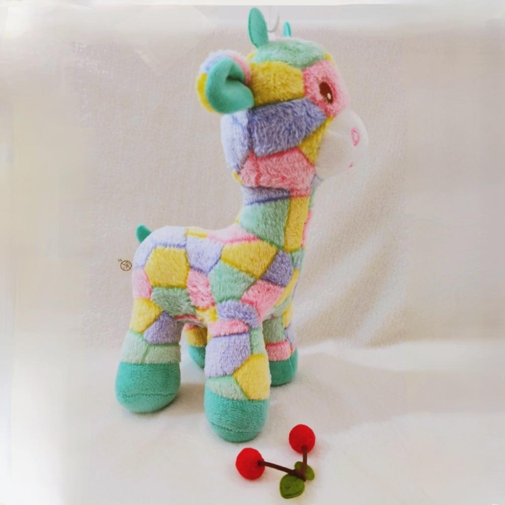 1 Cute Colorful Deer Design - Pet Doll Plush Toy, Fun Cat Toy Interactive Release Pet Training Toy, Pet Toy Supplies