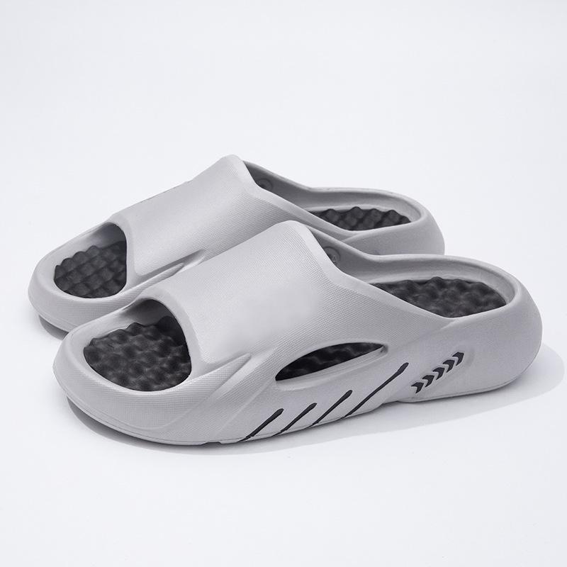 Herren Übergröße Sommer Outdoor Rutschfeste Sportliche Flip-Flops mit Dicken Sohlen