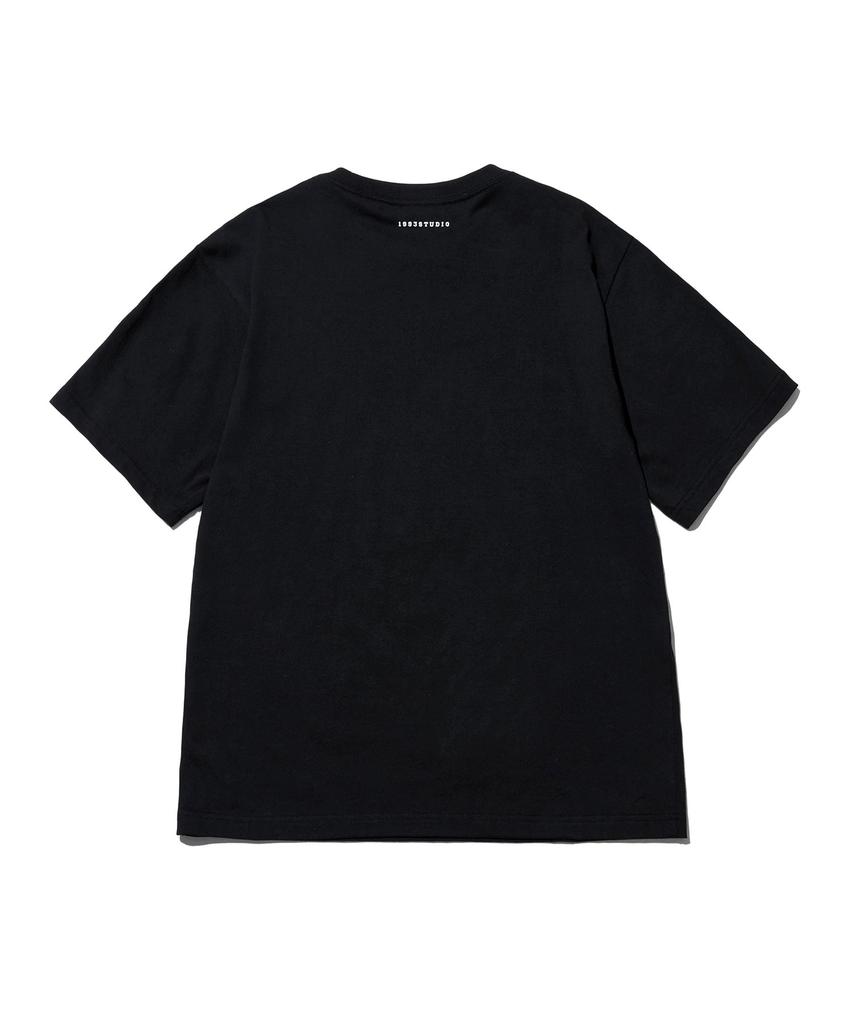 1993STUDIO Arch Logo T-Shirt_Black