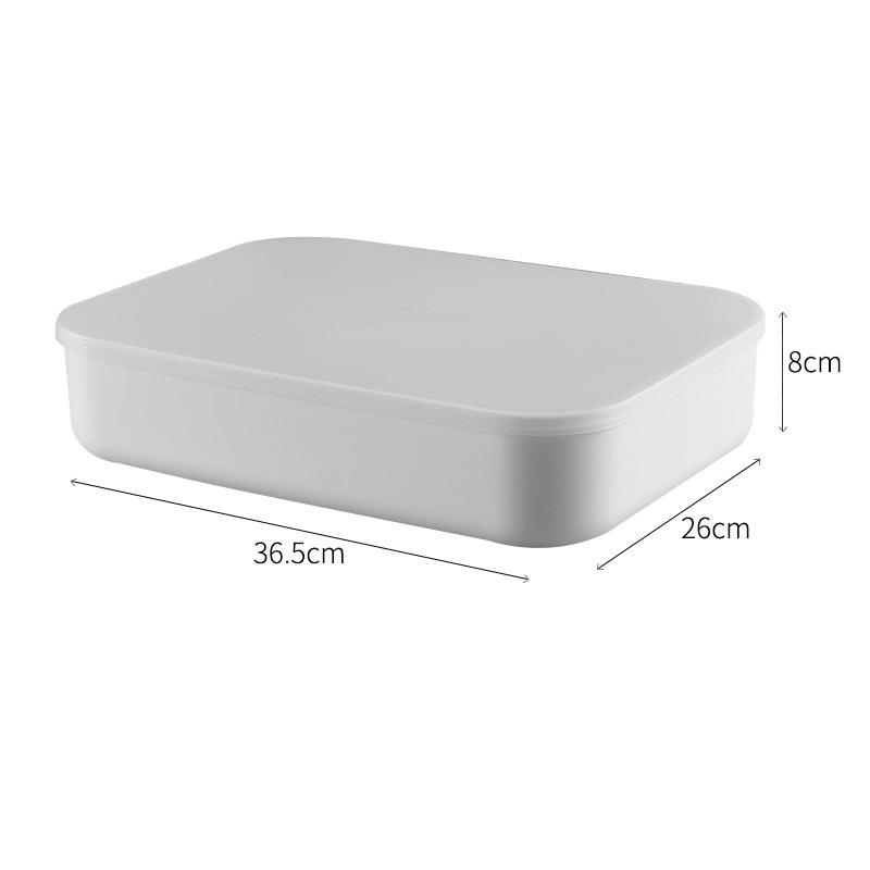 Durable Japanese Storage Box: Drop-Resistant, Food-Grade Plastic for Clothes & Kitchen Organization