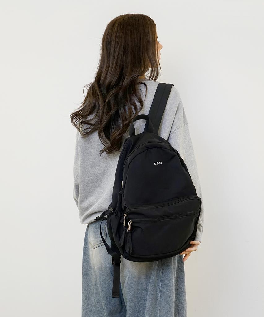 D.Lab Peg Backpack - Black + Free O-Ring Keyring