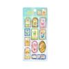 BGM Kyururun 3D Puffy Sticker Sheet Vol.2 - Cafe A La Mode Stained Glass Vol.2, Foil & Glitter BS-P