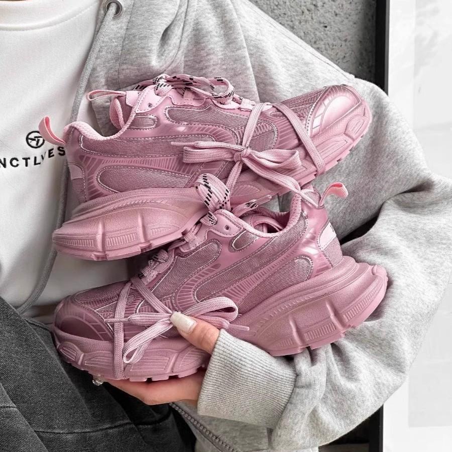 Kepti gatvės purvini purvini milteliai dirželis tėčio batai mergaitė 2025 pavasaris keturių sezonų retro storapadžiai aukštinantys sportiniai laisvalaikio bėgimo batai