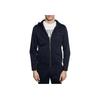 Emporio Armani Solid Color Logo Print Hooded Zip Casual Long Sleeve Sweatshirt Men Sweatshirt Navy-Blue 8N1BN2-1JBTZ-0920