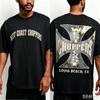 West Coast Choppers White Black T-Shirt Men Women Oversized Short Sleeve Streetwear Hip Hop Harajuku Y2k High Quality Female Male Clothing