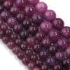 6/8/10mm Natural Amethyst Stone Beads Round Crystal Loose Spacer Beads For Jewelry Making DIY Bracelets Necklace Accessories