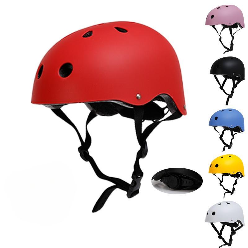 Adjustable Kids Roller Helmets Outdoor Adult Hip-Hop Ski Skateboard Helmets Bike Riding Helmets