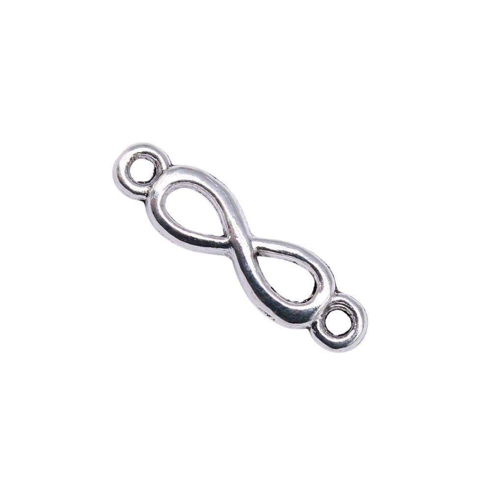 Infinity Connectors Heart Bracelets Charms Lightning Romantic Jewelry Findings