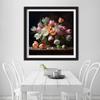 5d DIY Diamond Painting Cross Stitch Tulips Flower Basket Diamond Embroidery Mosaic Full Round Drill Home Decor Arts