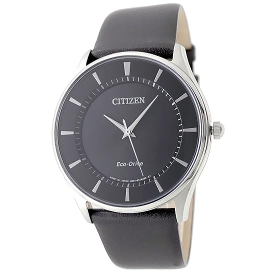 CITIZEN Eco-Drive Men`s Thin Slim Solar-Powered