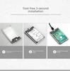 Transparent USB 3.1 Type-C SATA SSD External Enclosure