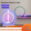 Rechargeable Foldable Electric Mosquito Swatter & Killer Lamp: Durable, Hangable Solution for Effective Pest Control