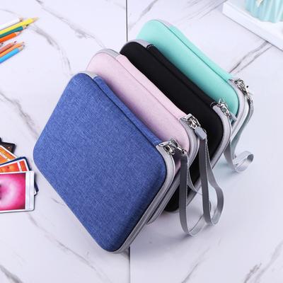 Card Bag with Zipper Closure Large Capacity 80 Cards Holder Portable Binder for Yoto ID Business Cards Soft Folder Design for Easy Access Protection