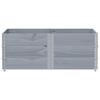 Pallet Top Frame Set 3 Pcs Grey 150x100 Cm Solid Pine Wood