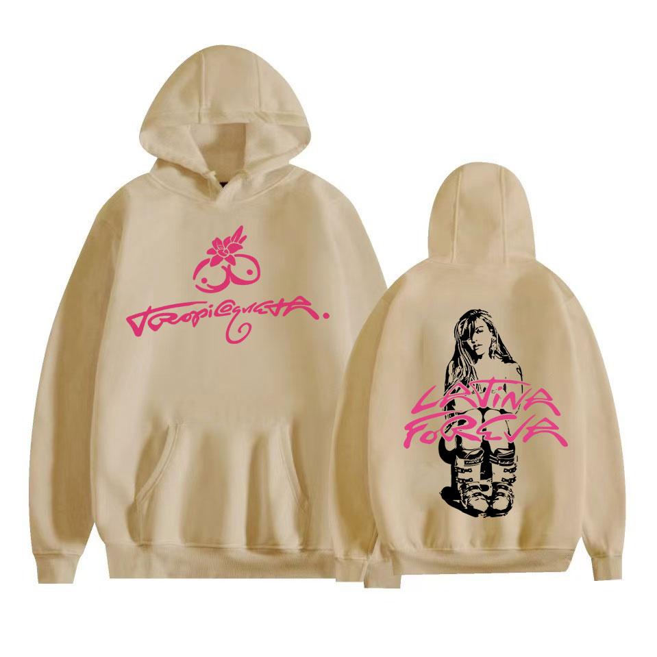 Karol G Tropicoqueta New Album 2025 Merch Sweatshirt Men Women Clothing Harajuku Fashion Aesthetic Hoodie Hip Hop Gothic Hoodies