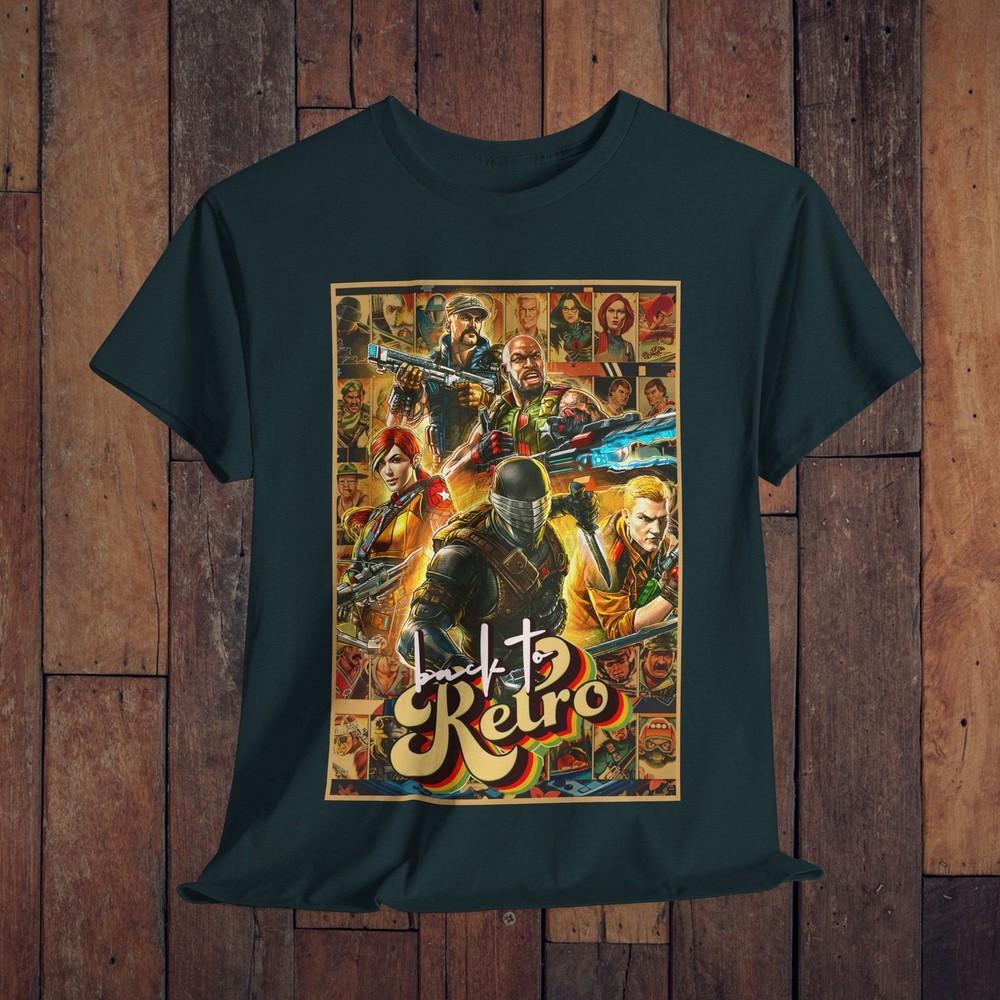 

Classic Cartoon Unisex Tee, Cartoon Shirt Collection, 80 s Pop Culture Gift S