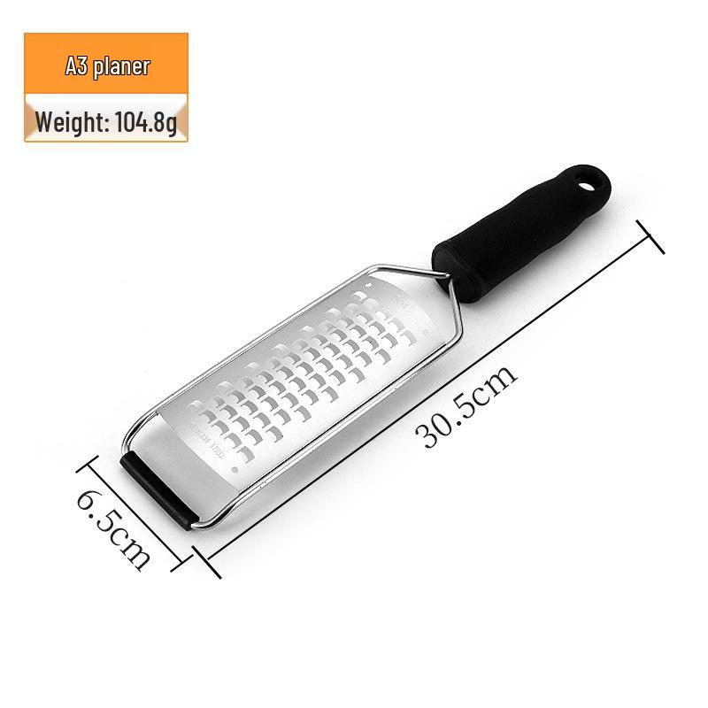 Stainless Steel Melon & Cheese Grater, Lemon Zester Kitchen Tool