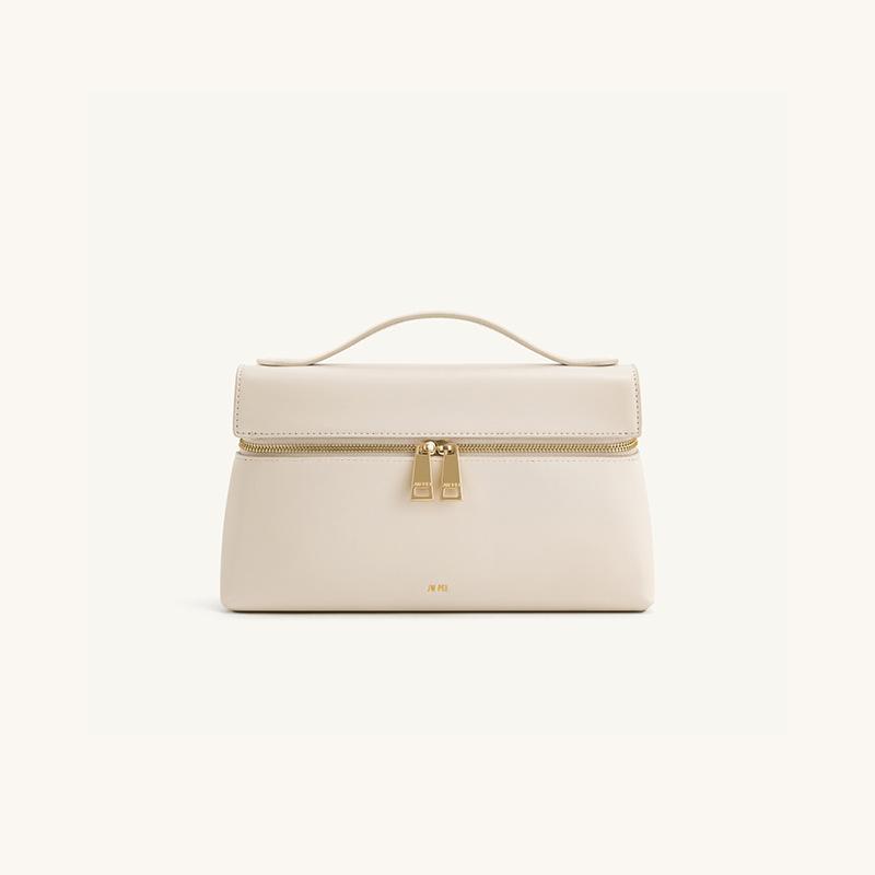 

Box bag One shoulder messenger bag Women s new high-end versatile commuter small bag T белый
