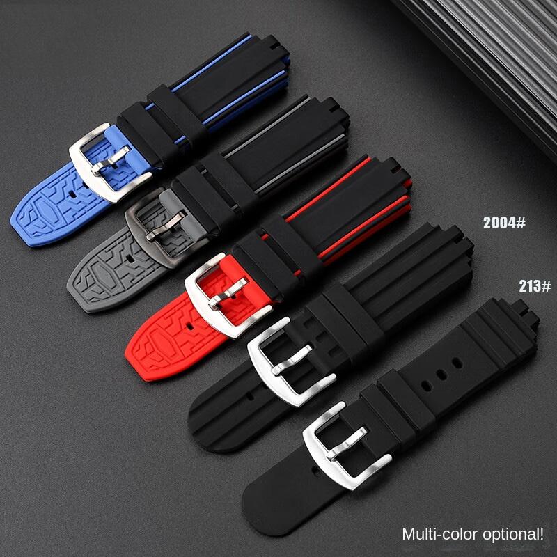 For Casio Series GBD-200 GBD-200-1 GBD-200UU/SM Black Warrior Waterproof Silicone Rubber Watch Strap Sports Watchband Bracelet