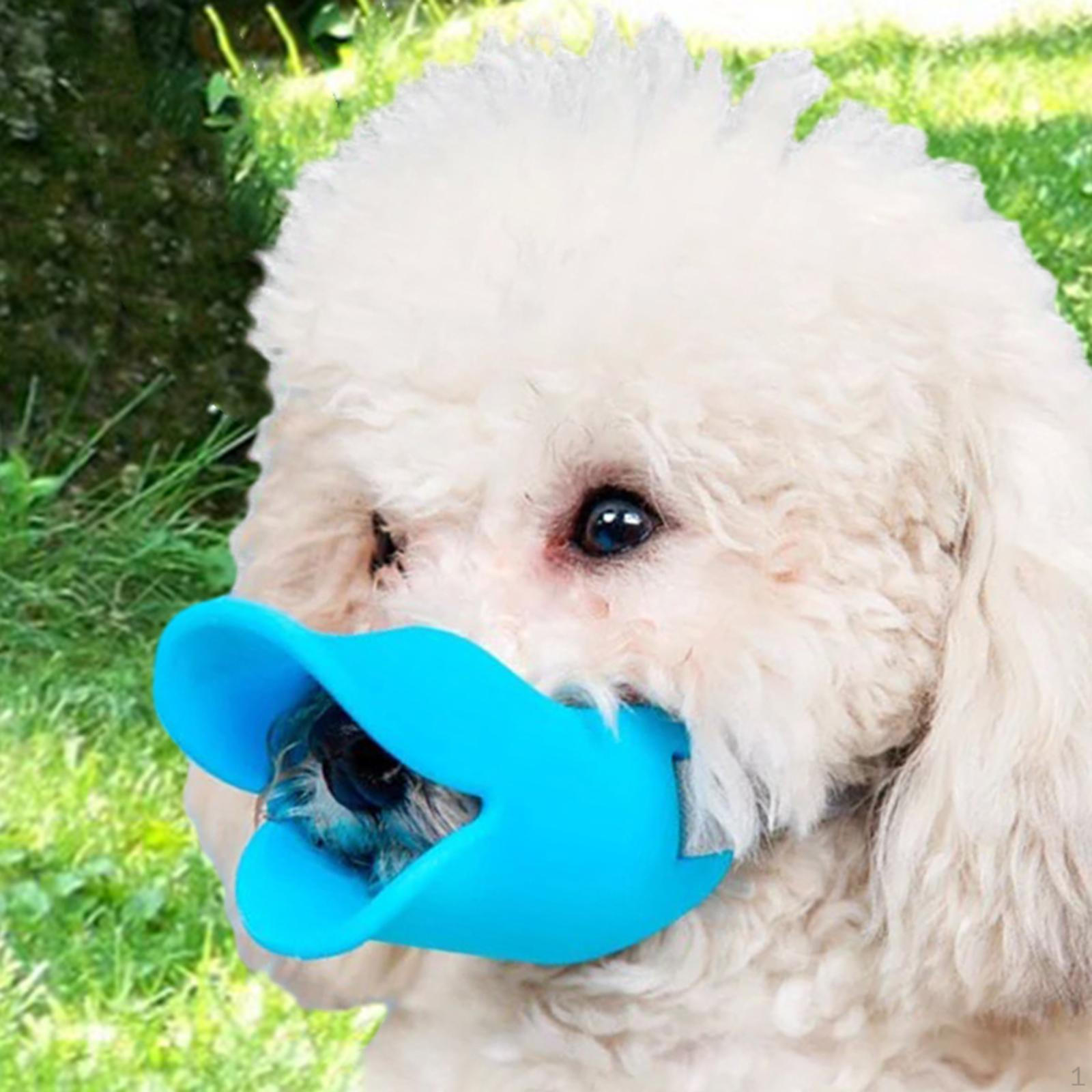 

Регульований намордник для собаки для тренувань та комфорту - Запобігає кусанню та жуванню M