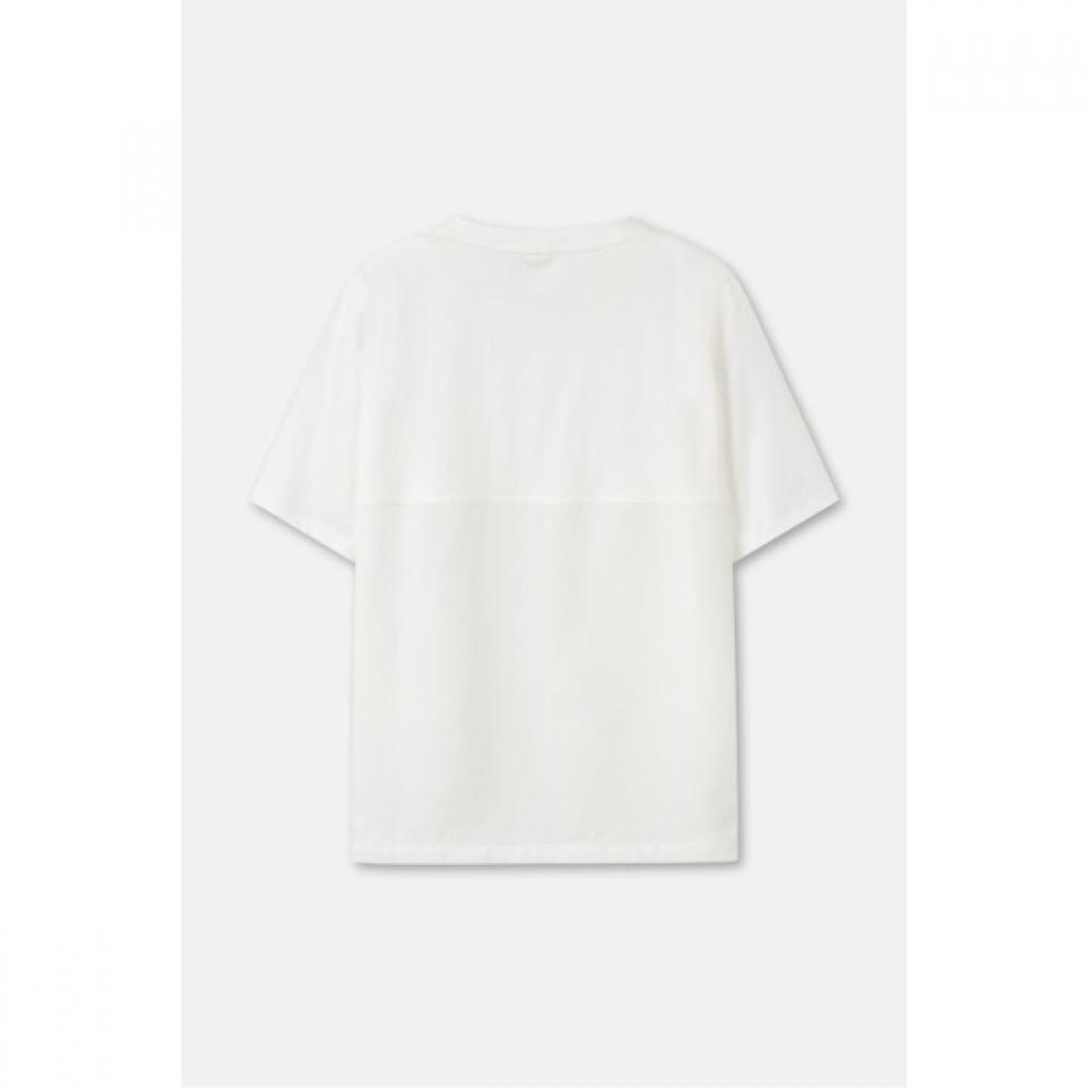 Kolon SporTS Women S Hybrid ShorT Sleeve Round T ShirT 6wTcm25462ivo