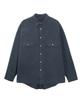 ENDOOR Garment Dyed Classic Shirt (Navy)