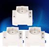 3Pcs Power Socket Rail Adapter Electrical Outlet Industrial Connector  AC250V 10-16A