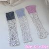 Thin Floral Leg Warmers Soft Breathable Mid Calf Socks New Footed Leg Warmers  Women Daily Wear