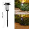 Solar Powered LED Mosquito Zapper Lawn Lamp