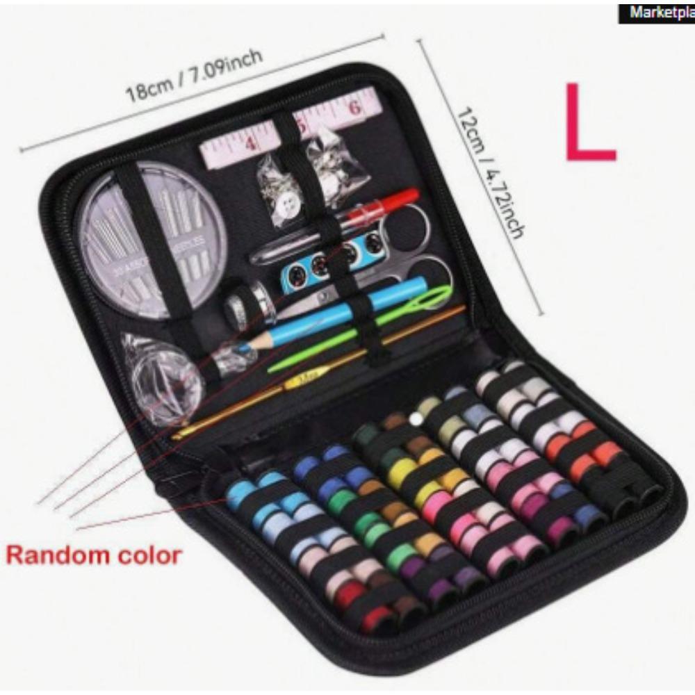Portable Needle and Thread Storage Bag, Household Hand-knitting Kit, Travel Sewing Box Sewing Kit