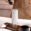 Delicate Manual Coffee Bean Grinders 40 Accuracy Grinding Level Ergonomic Handle Durable ABS Nonrust Steel For Home Office Camping