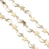 2Meters 1Meter Hollow Out Moon Star Charms Copper Chain Star Chains for Jewelry Making DIY Necklace Bracelet Wholesale Supplies