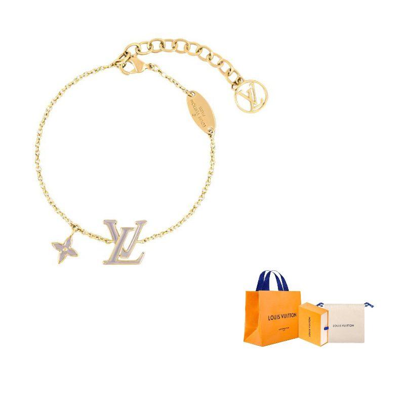 LOUIS VUITTON Lv Iconic Enamel Bracelet M1190A