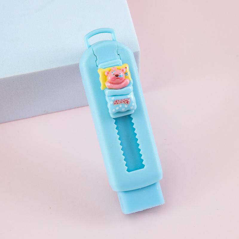 Cartoon Push-Pull No-Trace Eraser - Creative Stationery for Elementary Students