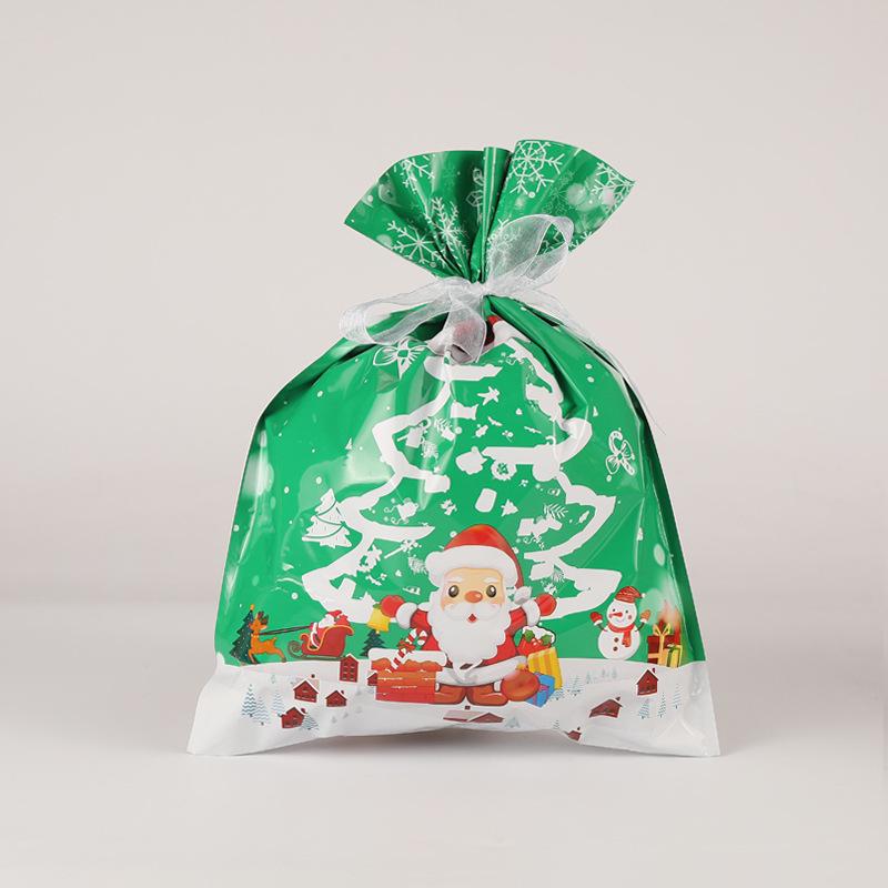 2025 Christmas Eve Drawstring Candy Gift Bag Set